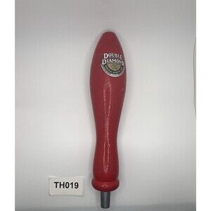 Vintage Double Diamond Original Burton Ale Beer Keg Pub Bar Tap Red Handle